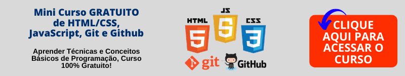 MIni curso gratuito de html, CSS e JavaScript