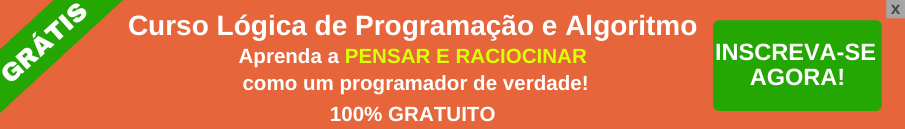 Lógica de Programação: O Primeiro Passo Para Aprender a Programar curso logica de programacao 1 - Lógica de Programação: O Primeiro Passo Para Aprender a Programar