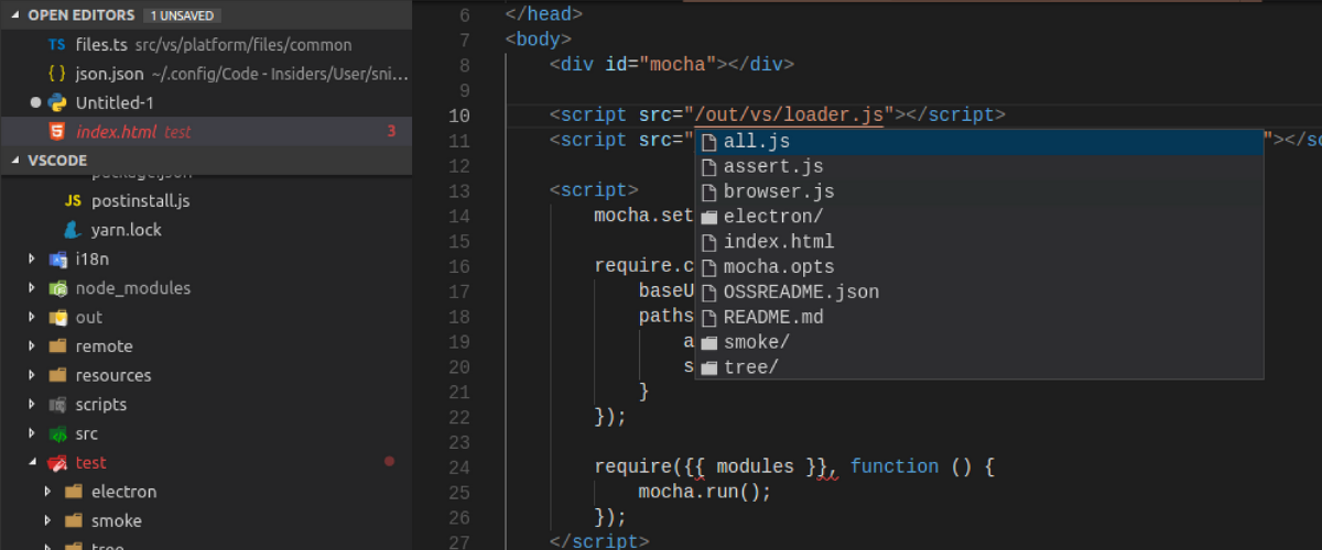 Pacotes de Ícones Para Visual Studio Code